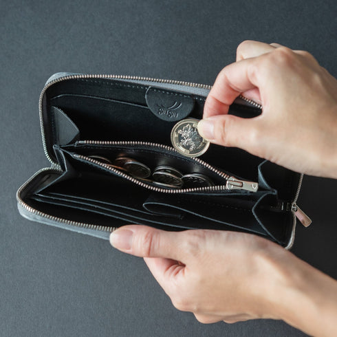 エレファントーレザー 極小長財布 batard-バタール - 新進工房